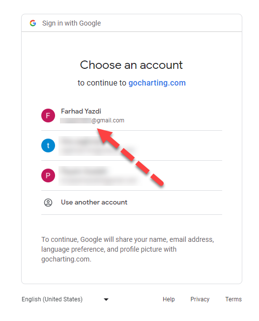 gmail gocharting