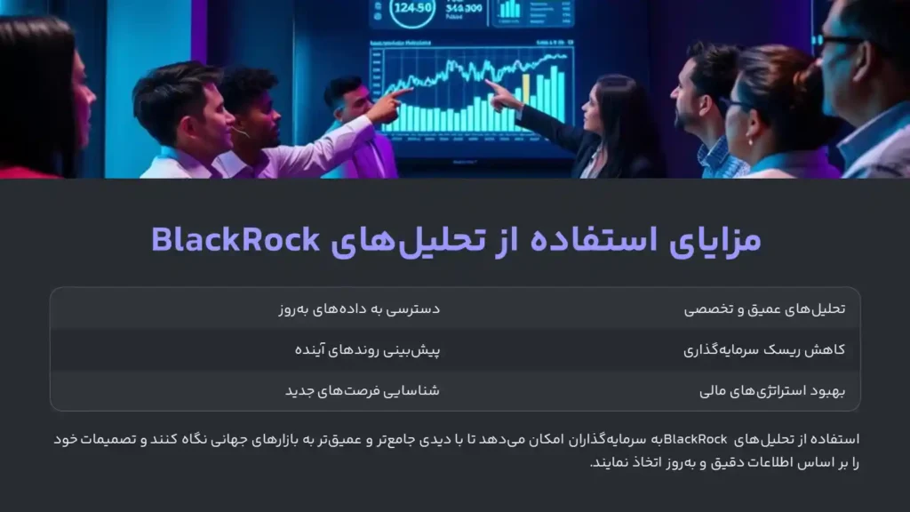 مزیت‌های استفاده از داشبورد BlackRock