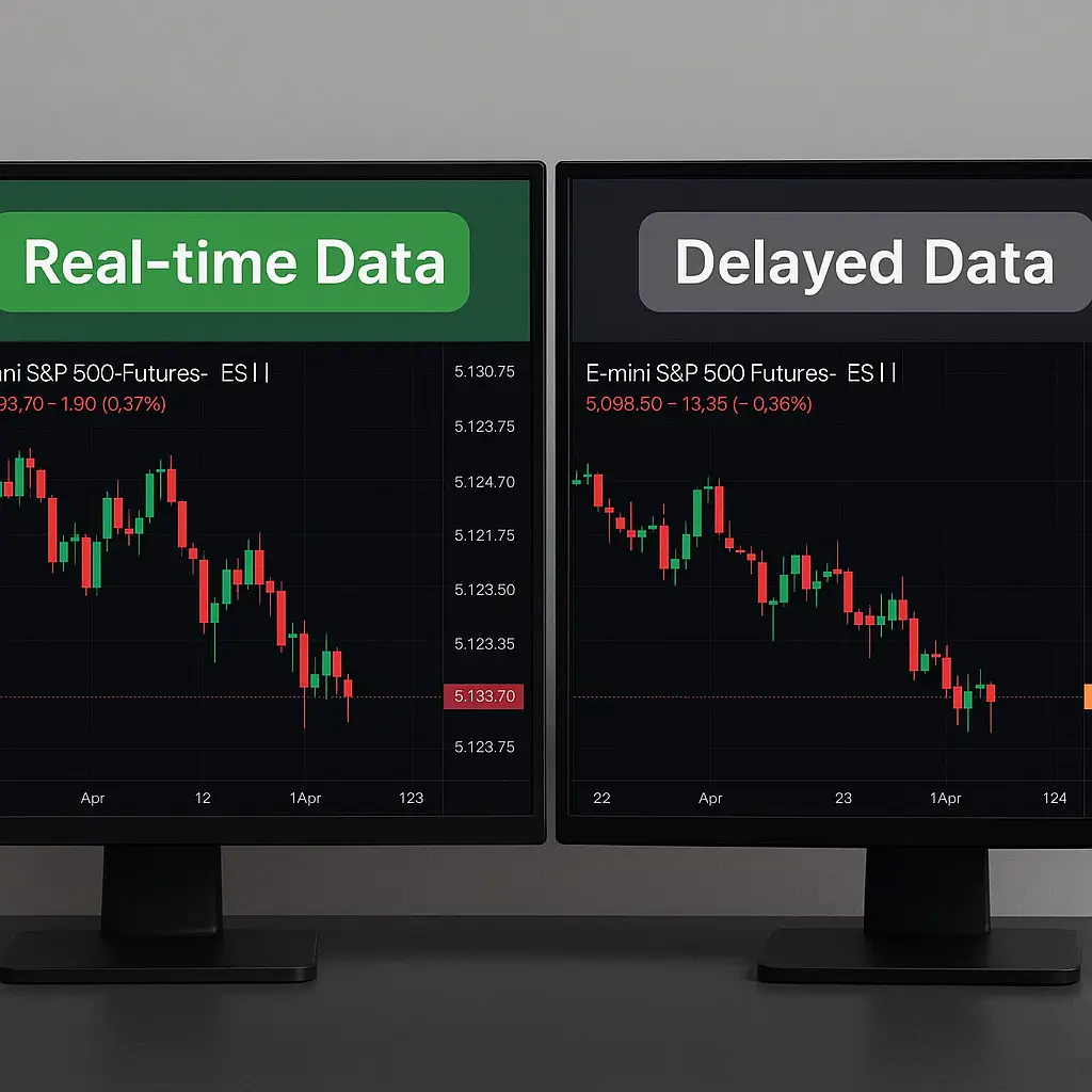 تفاوت Real-time با delayed time